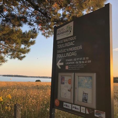 Maison Vue Mer Dans Le Golfe Du Morbihan Baden Eksteriør billede