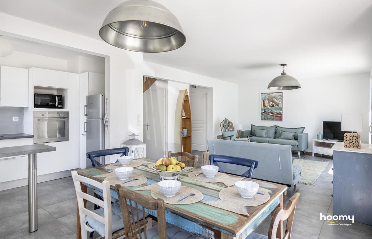 Maison Vue Mer Dans Le Golfe Du Morbihan Baden Eksteriør billede