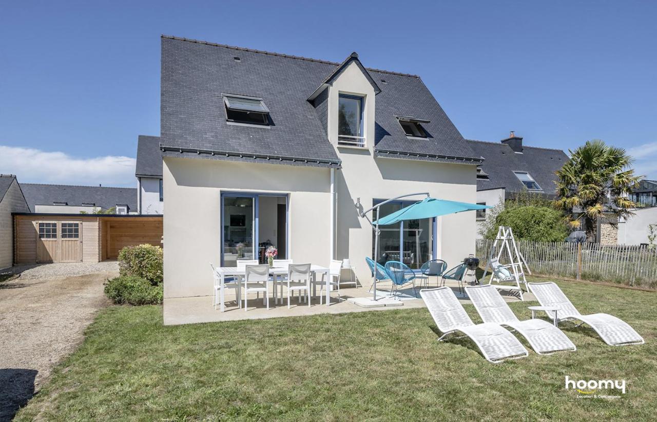 Maison Vue Mer Dans Le Golfe Du Morbihan Baden Eksteriør billede