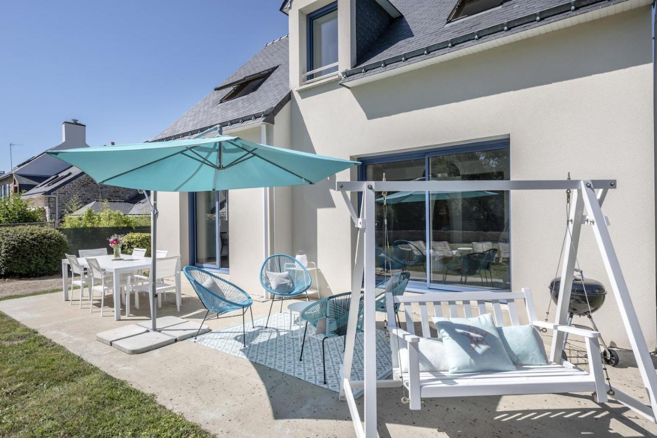 Maison Vue Mer Dans Le Golfe Du Morbihan Baden Eksteriør billede