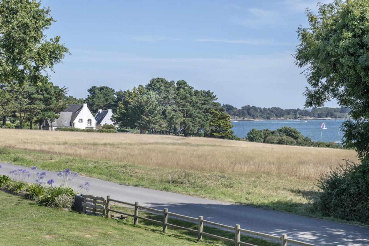 Maison Vue Mer Dans Le Golfe Du Morbihan Baden Eksteriør billede