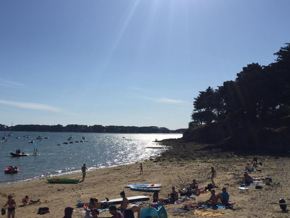Maison Vue Mer Dans Le Golfe Du Morbihan Baden Eksteriør billede
