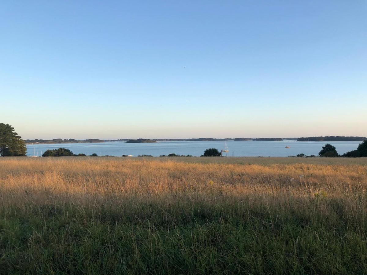 Maison Vue Mer Dans Le Golfe Du Morbihan Baden Eksteriør billede