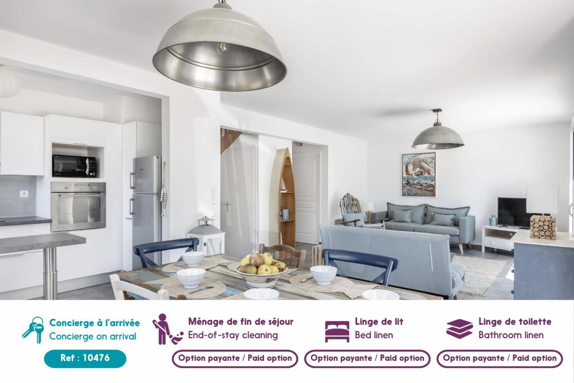 Maison Vue Mer Dans Le Golfe Du Morbihan Baden Eksteriør billede